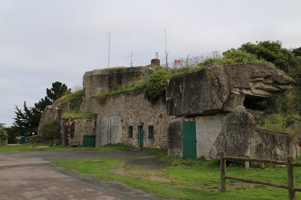 Fort de la Cité d’Alet, St Malo Roman to WW2 German fortifications
